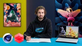 【中文字幕】C4D和Redshift 中建模丰富多彩的3D世界 Modeling a Colorful 3D World in Cinema 4D and Redshift