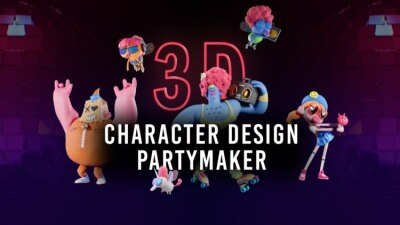 【中文字幕】ZBrush三维卡通人物建模教程 3D Character Design Partymaker