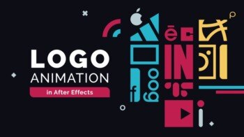 创意图形Logo MG动画AE教程 Motion Design School – Logo Animation in After Effects