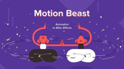 AE基础角色绑定和MG动画教程 Motion Design School – Motion Beast