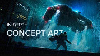 【中文字幕】概念原画设计教程 Motion Design School – In-Depth Concept Art