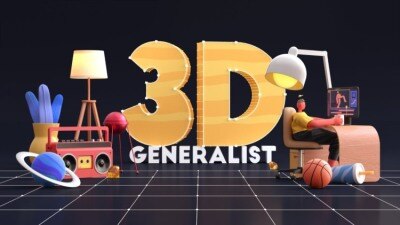 【中文字幕】C4D创意三维角色建模绑定动画教程 Motion Design School – 3D Generalist