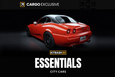 小轿车家用车汽车3D模型 KitBash3D – City Cars Essentials (格式：FBX\UE\Blend)