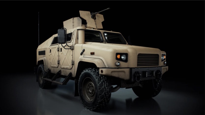 军事车辆坦克装甲车直升机3D模型 KitBash3D - Warzone Transport Vehicles (格式：FBXUEBlend)