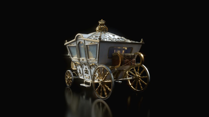 童话冒险奇幻乌托邦风格交通工具3D模型 KitBash3D - Enchanted Vehicles (格式：FBXUEBlend)