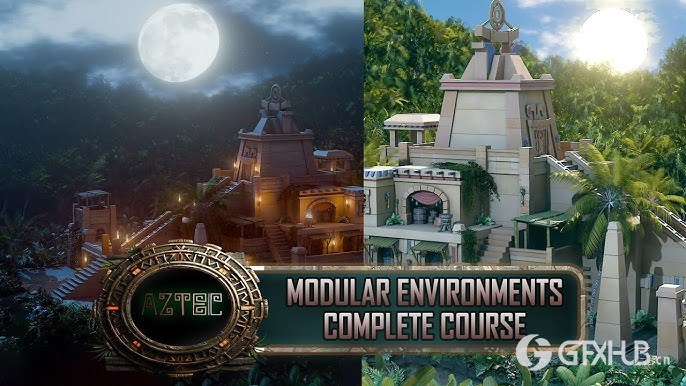 Blender 4:3D模块化建模和Kitbash环境指南 Blender 4: The Modular and Kitbash Environment Guide