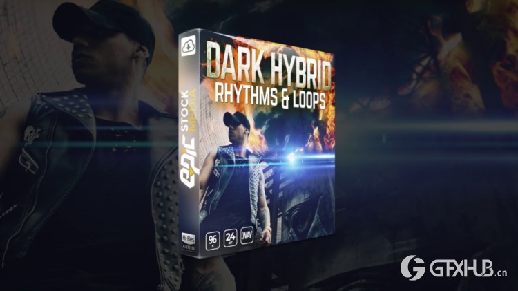 黑暗风格音乐制作循环和电影预告片音效 Epic Stock Media - Dark Hybrid Rhythms and Loops