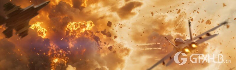 530种史诗战争电影战斗机坦克爆炸特效素材+透明背景通道 Big Films - Warzone Pack