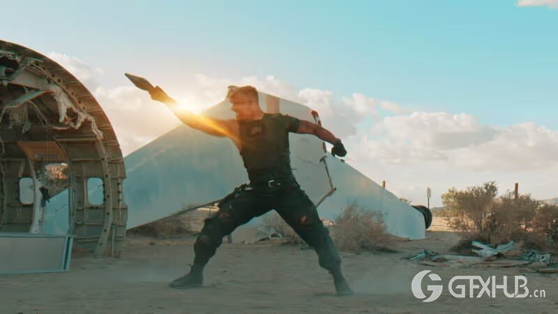 530种史诗战争电影战斗机坦克爆炸特效素材+透明背景通道 Big Films - Warzone Pack