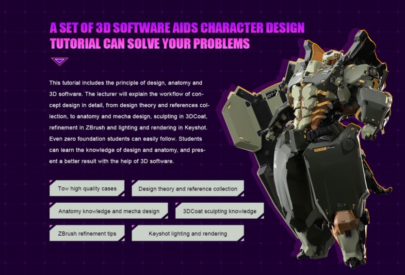 角色概念设计防爆机甲与宇宙骑士 Character Concept Design Explosion-proof Mecha and Universe Knight
