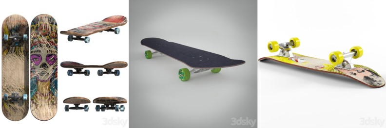 3DSky Pro 沙发椅子灯具装饰儿童玩具3D模型合辑2024年8月第3季 | 400套 | 18GB