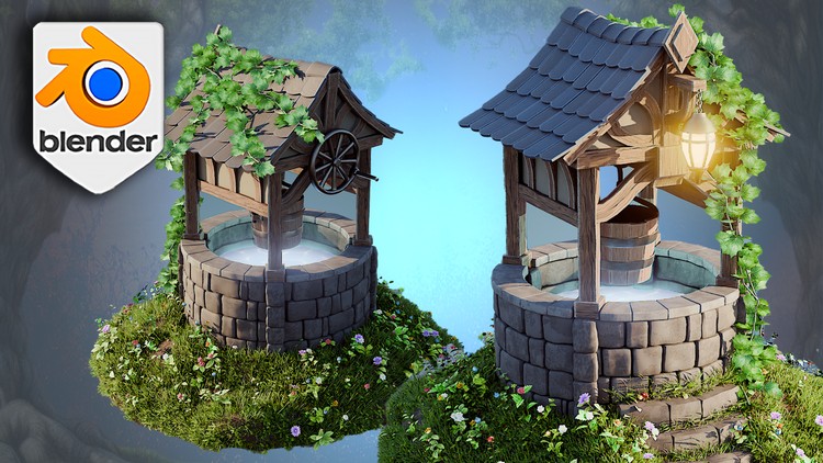 使用Blender 4几何节点创建风格化的3D环境
