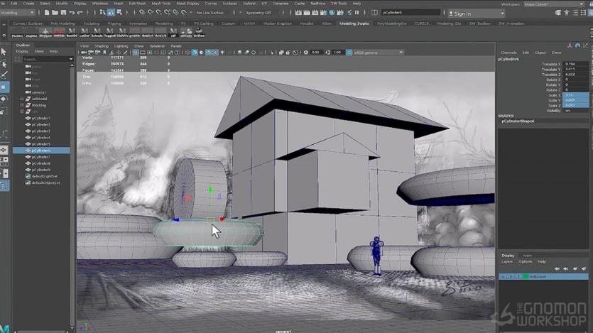 【中文字幕】创建游戏环境资产和架构教程 Creating Assets & Architecture for Game Environments