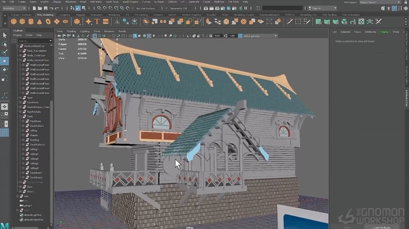 【中文字幕】创建游戏环境资产和架构教程 Creating Assets & Architecture for Game Environments