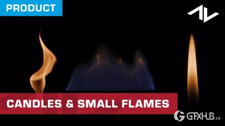 31个蜡烛火柴燃烧火焰烛光火苗动画4K视频素材 ActionVFX – Candles & Small Flames