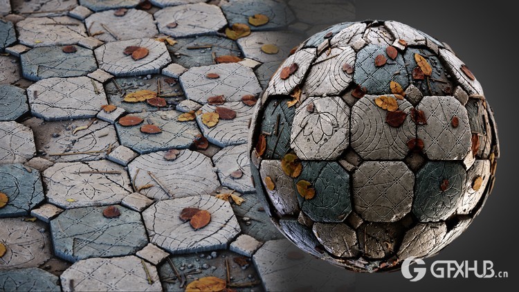 Substance Designer 中的破碎瓷砖材质制作教程 Mastering Broken Tile Type Materials in Substance Designer