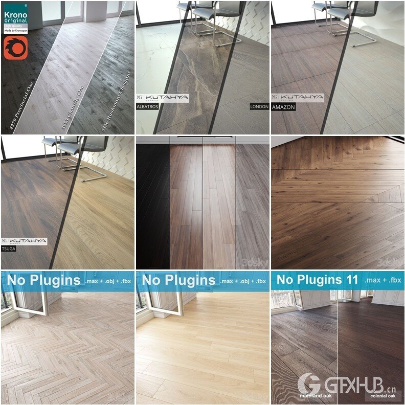 30组木板木地板材质贴图合集 – 20240915