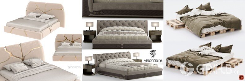 3DSky Pro 沙发椅子灯具背景墙3D模型合辑2024年9月第3季 | 450套 | 20.8GB