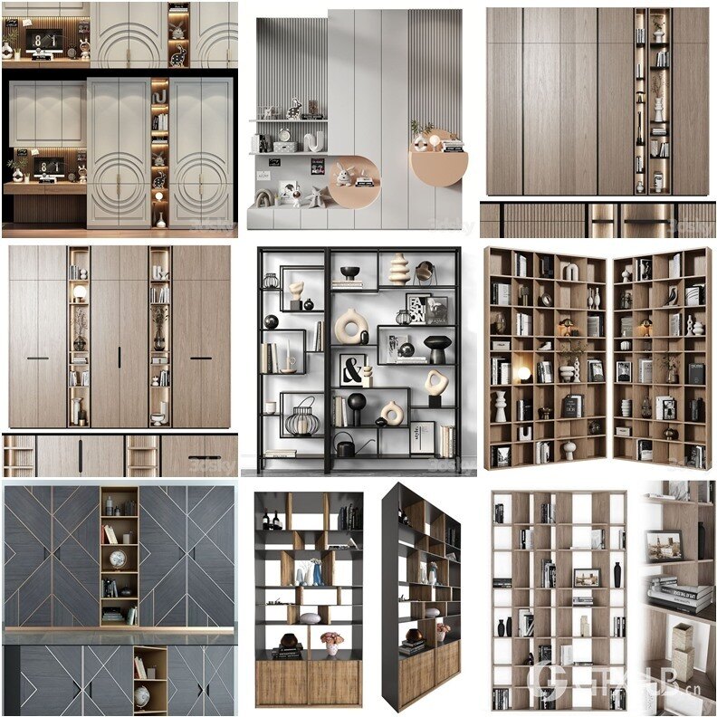 3DSky Pro 沙发椅子灯具背景墙3D模型合辑2024年9月第3季 | 450套 | 20.8GB