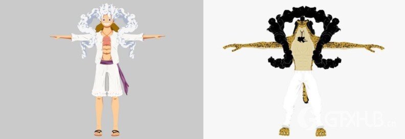 34个人物角色3D模型（格式：MAXFBXOBJ）