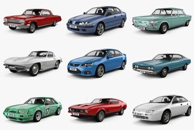 30辆HUM3D汽车3d模型合集 – 20240925