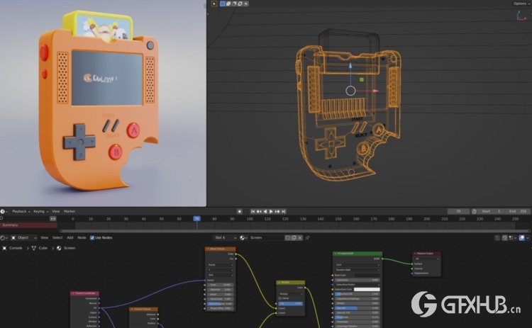 【中文字幕】Blender初学者建模纹理和照明教程 CGCookie - Press Start
