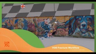 【中文字幕】Houdini VDB 系统创建高分辨率破坏教程  VDB Fracturing in Houdini English
