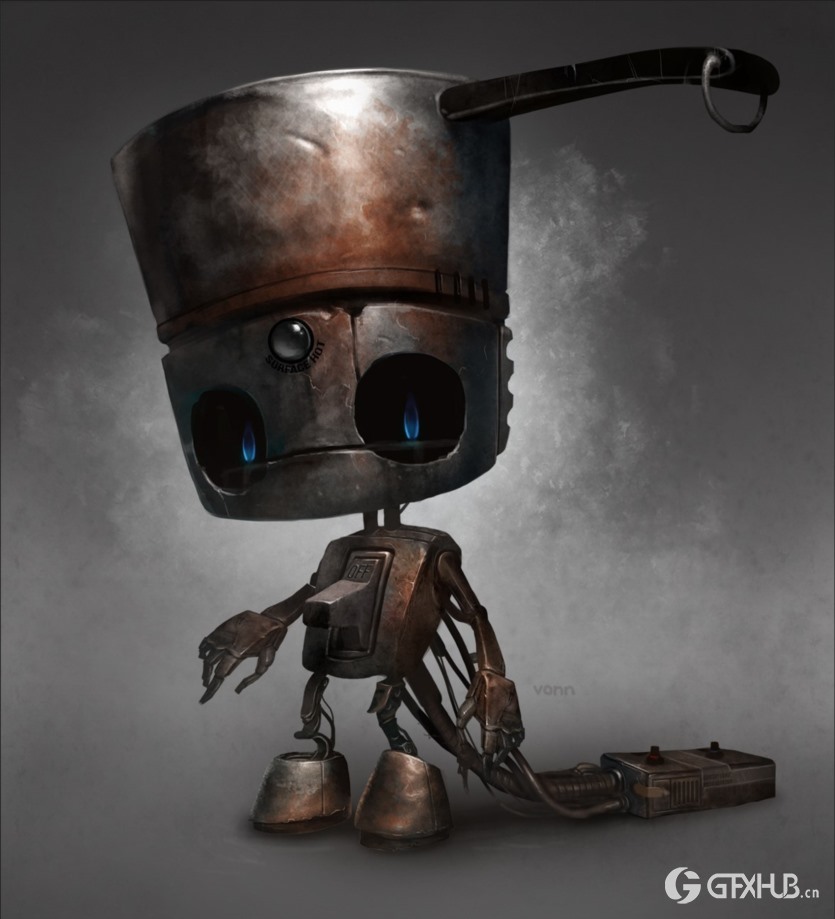 【中文字幕】Blender机器人硬面建模教程 POTHEAD Create a Hard Surface Character in Blender