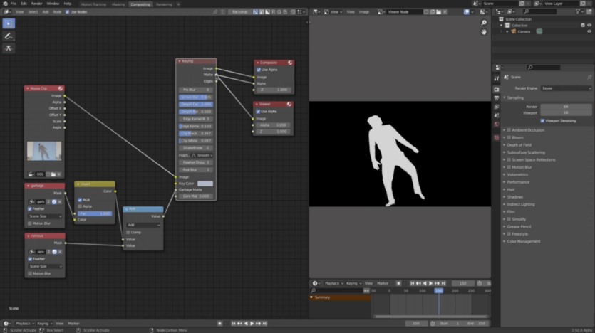 Blender外星飞船劫持场景特效教程 Create a VFX shot in Blender: Alien Abduction