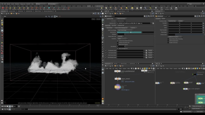 【中文字幕】Houdini 法罗群岛环境创建教程 CGCircuit - The Faroe Islands in Houdini