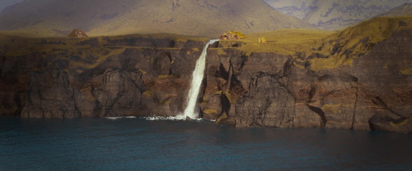 【中文字幕】Houdini 法罗群岛环境创建教程 CGCircuit - The Faroe Islands in Houdini
