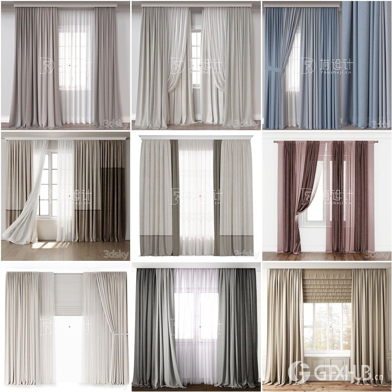 3DSky Pro 沙发椅子灯具柜子装饰3D模型合辑2024年10月第1季 | 450套 | 16.3GB