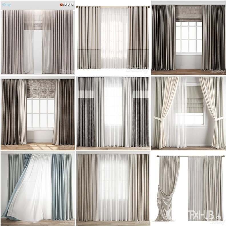 3DSky Pro 沙发椅子灯具柜子装饰3D模型合辑2024年10月第1季 | 450套 | 16.3GB