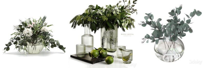 3DSky Pro 沙发椅子灯具柜子装饰3D模型合辑2024年10月第1季 | 450套 | 16.3GB