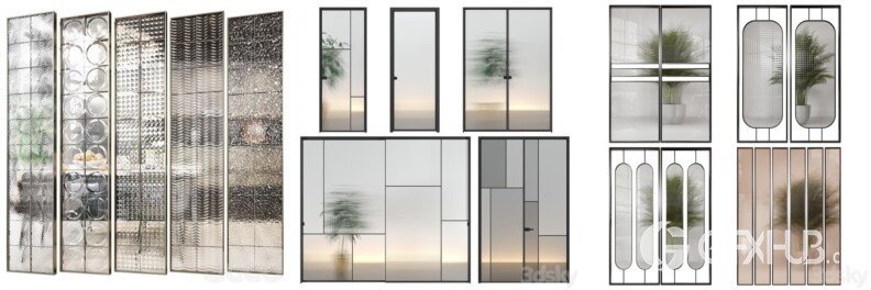 3DSky Pro 沙发椅子灯具柜子装饰3D模型合辑2024年10月第1季 | 450套 | 16.3GB