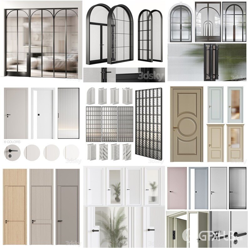 3DSky Pro 沙发椅子灯具柜子装饰3D模型合辑2024年10月第1季 | 450套 | 16.3GB