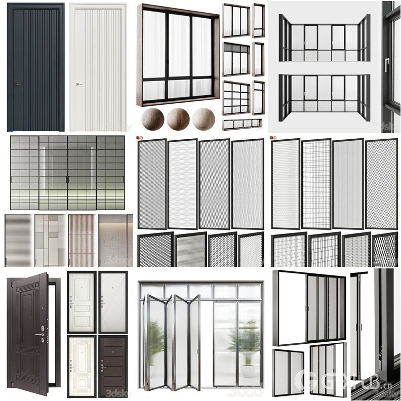 3DSky Pro 沙发椅子灯具柜子装饰3D模型合辑2024年10月第1季 | 450套 | 16.3GB