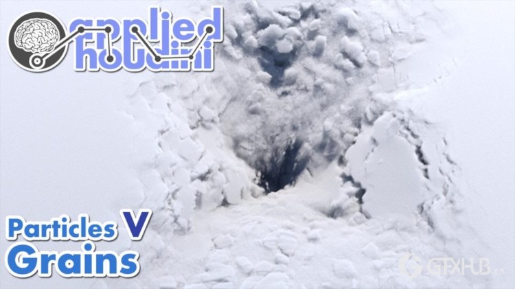 【中文字幕】Houdini 粒子制作雪和沙子教程 CGCircuit - Applied Houdini - Particles V
