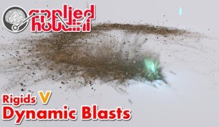 【中文字幕】Houdini 动态激光爆炸特效教程 CGCircuit – Applied Houdini  Rigids V