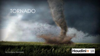 Houdini龙卷风特效教程 CGCircuit – Tornado FX in Houdini
