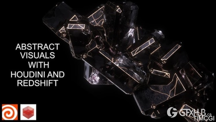 Houdini Redshift渲染器视觉特效教程 CGCircuit – Abstract Visuals – Houdini and Redshift