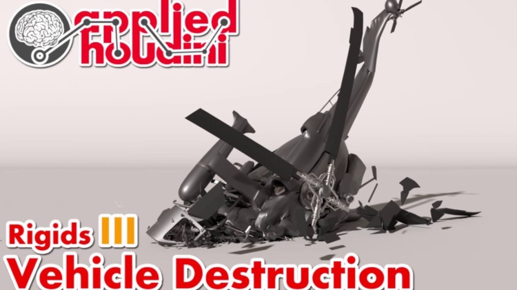 【中文字幕】Houdini刚体特效教程 CGCircuit – Applied Houdini – Rigids III