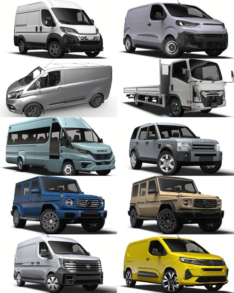 50套汽车3D模型合集 - 20241019