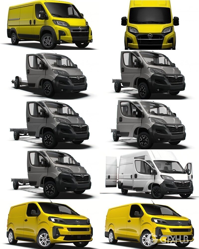 50套汽车3D模型合集 - 20241019