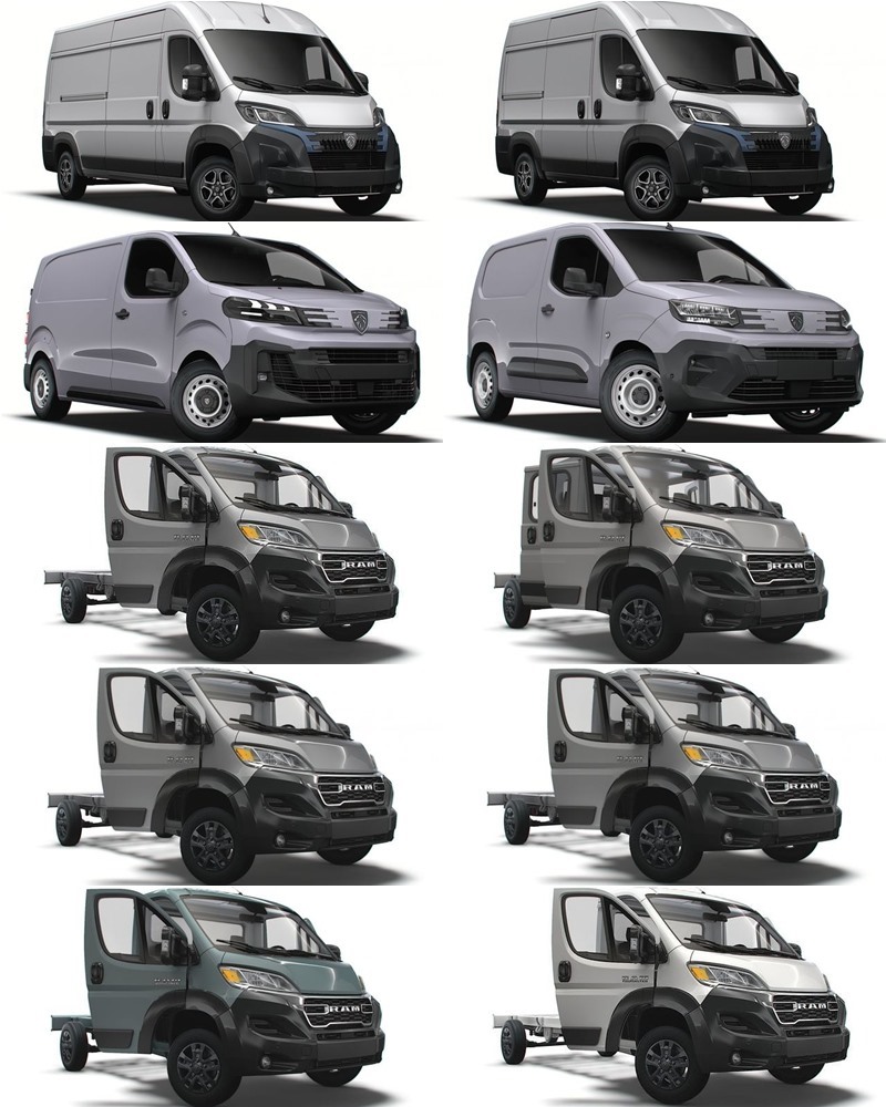 50套汽车3D模型合集 - 20241019