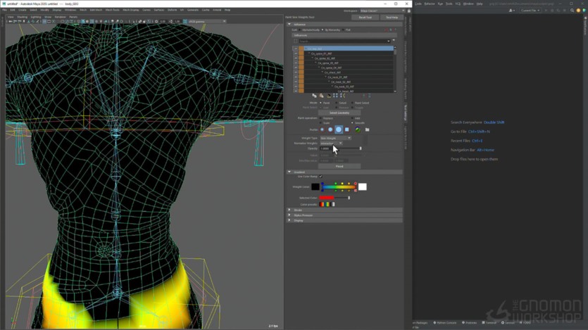 【中文字幕】Maya游戏角色模型绑定教程 Automating Animation and Game Ready Rigs