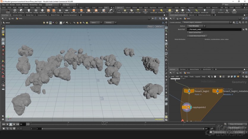 【中文字幕】Houdini海洋模拟教程 Introduction To The Houdini Ocean Toolset