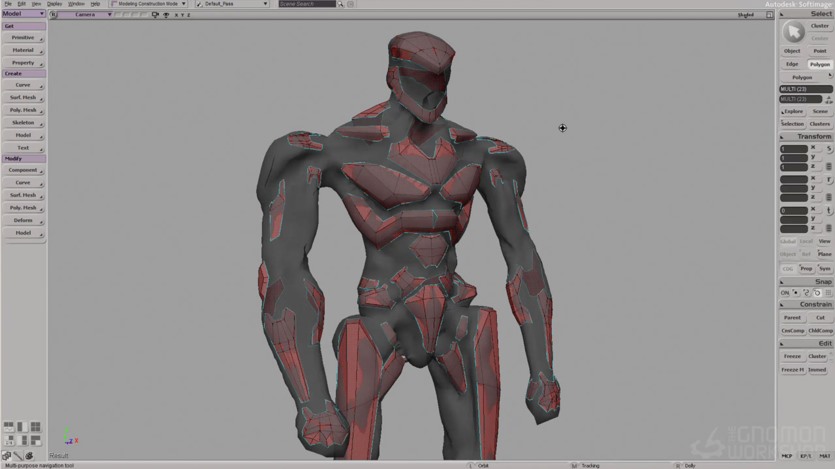 【中文字幕】ZBrush+Moi3D机械角色模型制作教程 Robotic 3D Design for Entertainment