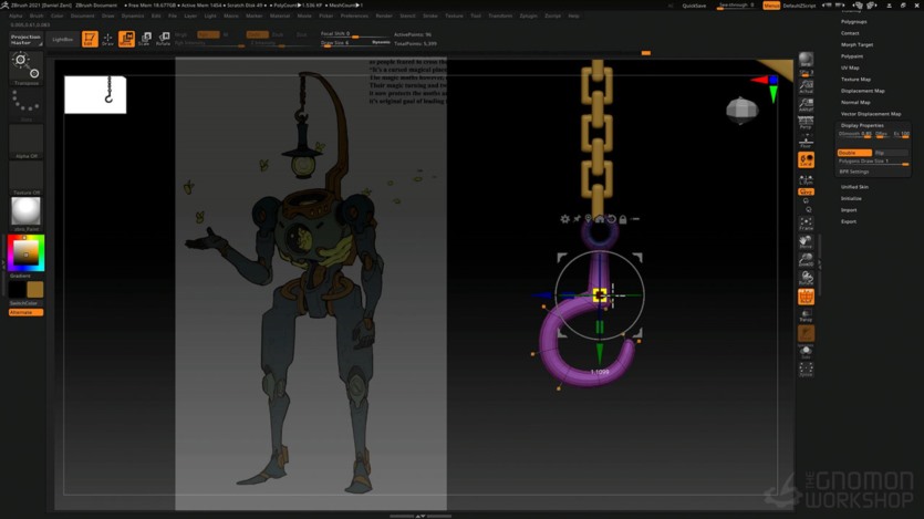 【中文字幕】ZBrush 雕刻建模教程 Sculpting with ZModeler