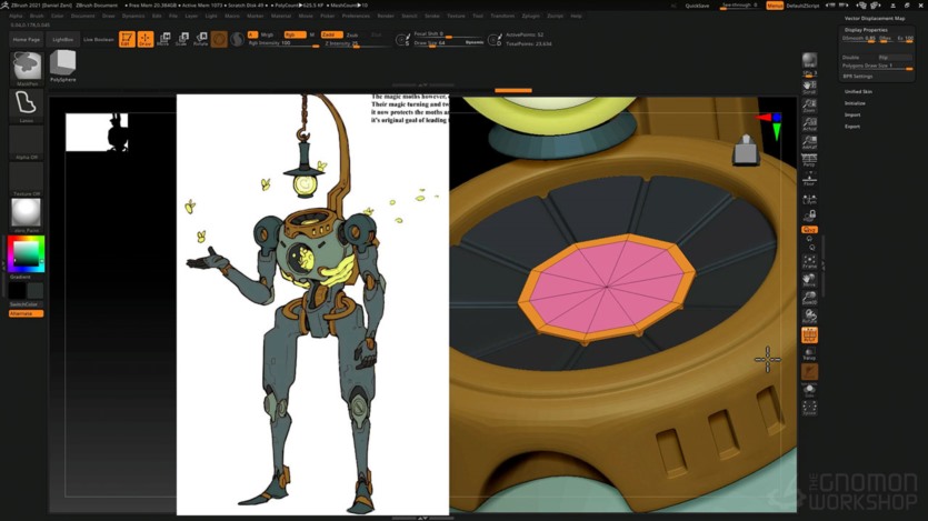 【中文字幕】ZBrush 雕刻建模教程 Sculpting with ZModeler